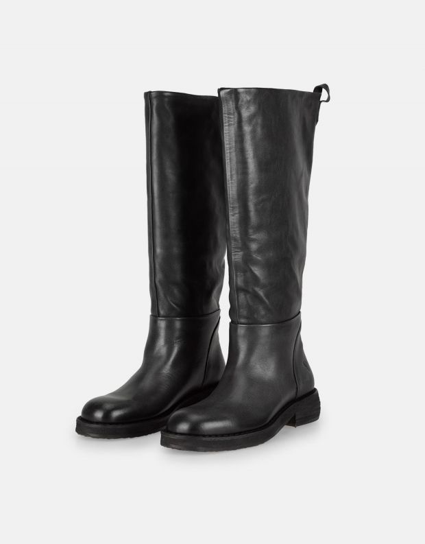 נעלי נשים - Felmini - מגפי עור CATRIN - שחור