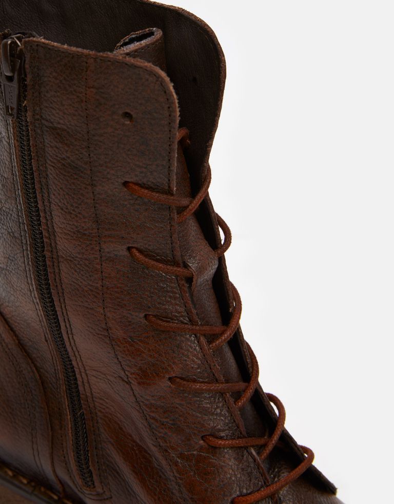 נעלי נשים - Felmini - מגפונים עם שרוכים CASTER - חום3