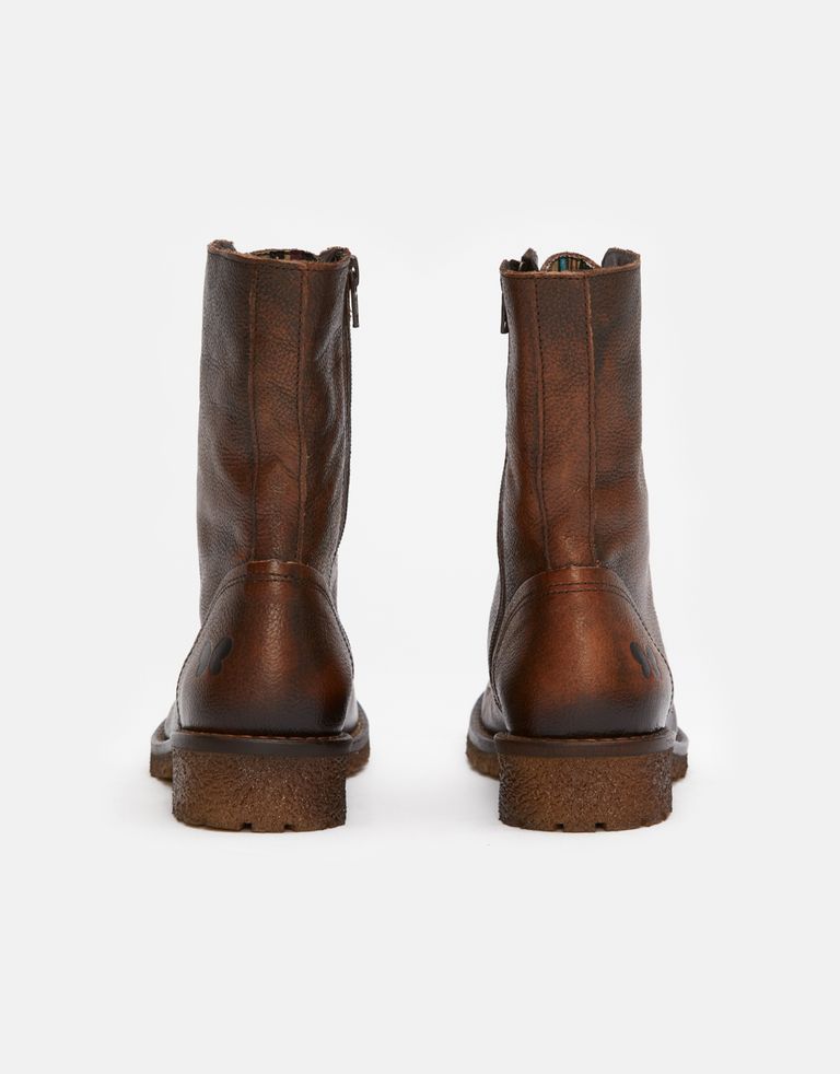 נעלי נשים - Felmini - מגפונים עם שרוכים CASTER - חום4