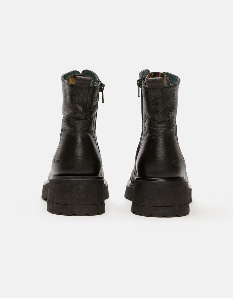 נעלי נשים - Felmini - מגפונים עם שרוכים NADIR - שחור4