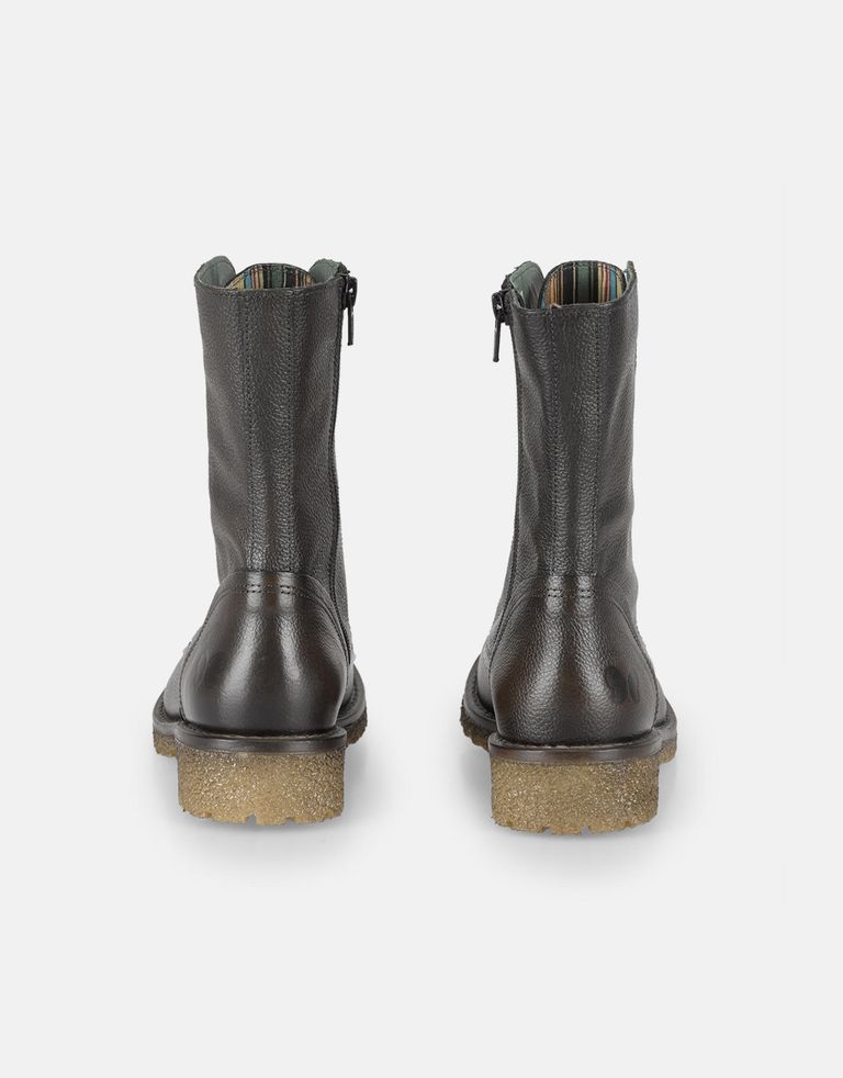 נעלי נשים - Felmini - מגפונים עם שרוכים CASTER - ירוק4