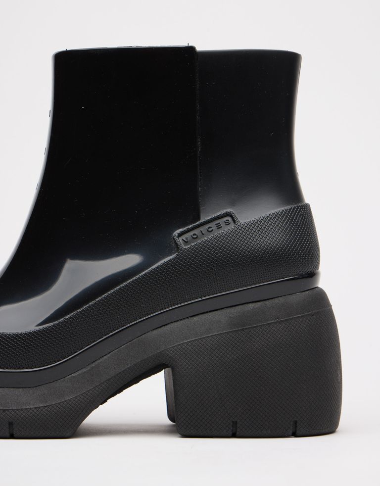 נעלי נשים - voices - מגפוני גומי STROKE - שחור