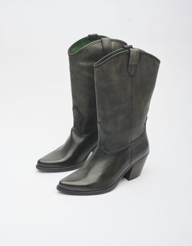 נעלי נשים - Felmini - מגפי בוקרים LAREDO - שחור מיוחד