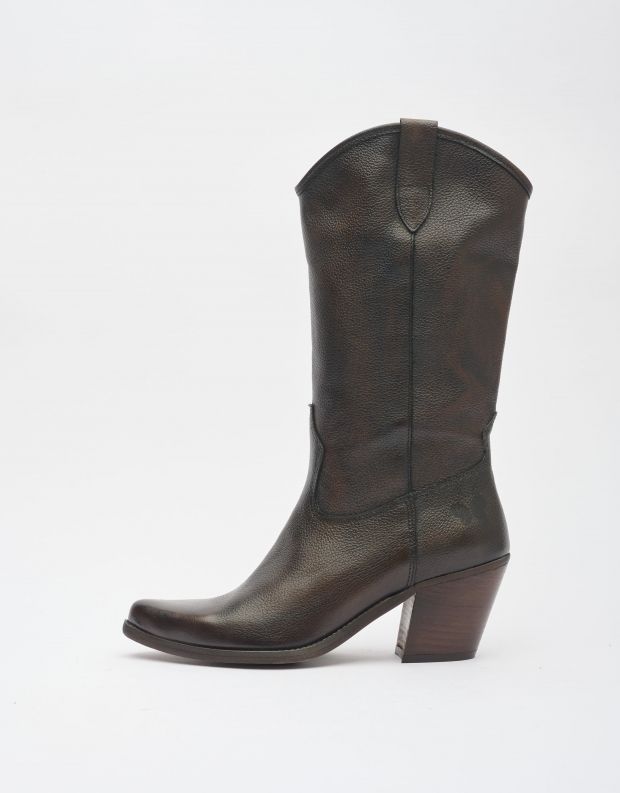 נעלי נשים - Felmini - מגפי בוקרים LAREDO - חום