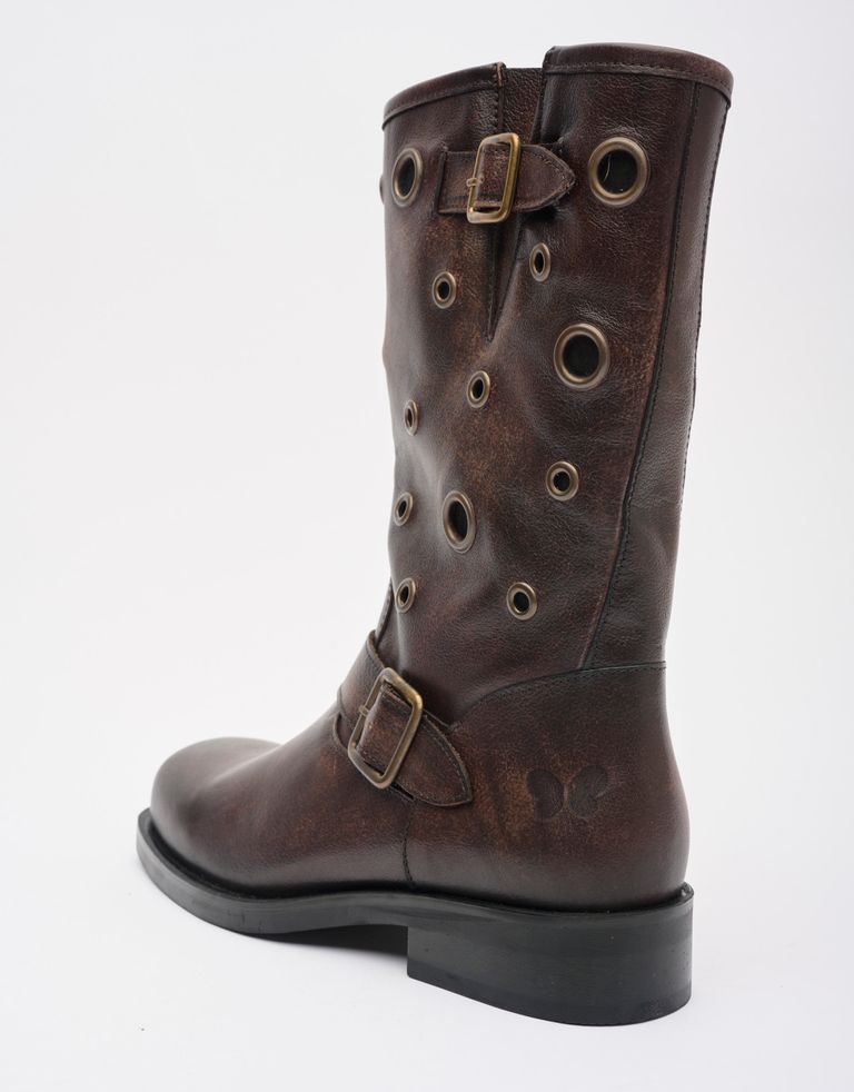 נעלי נשים - Felmini - מגפיים ELMA - חום כהה4