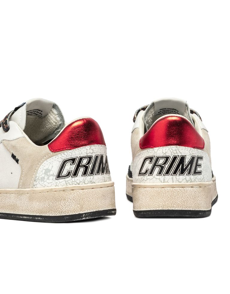 נעלי נשים - Crime London - סניקרס IGGY - לבן3