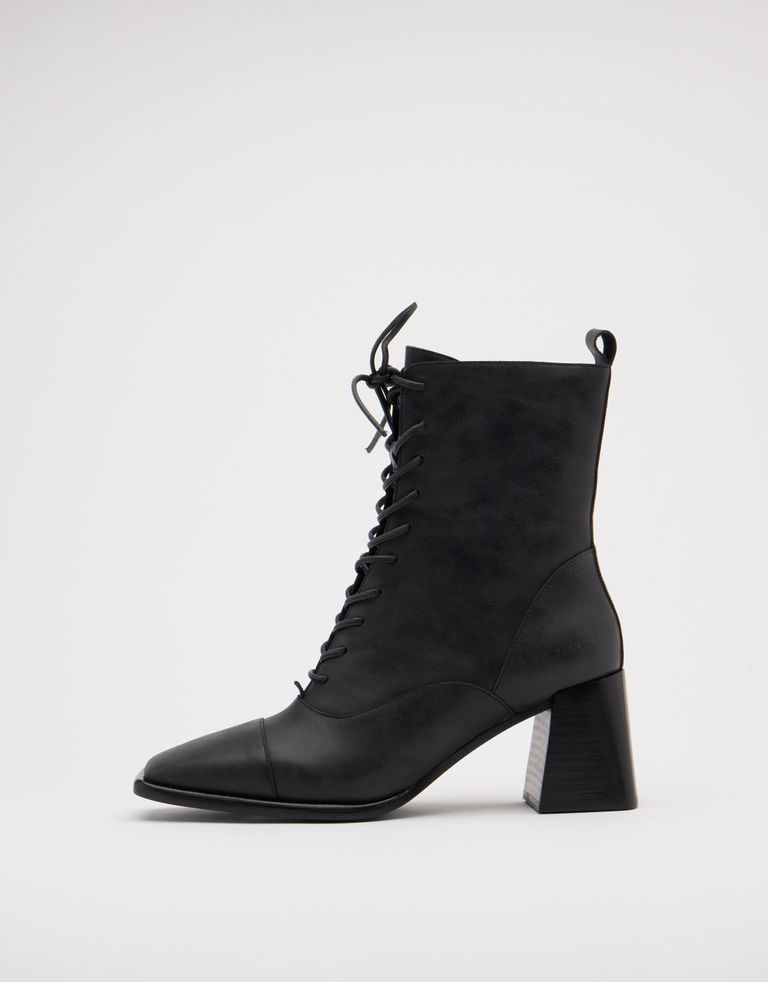 נעלי נשים - Jeffrey Campbell - מגפונים עם עקב WESTLYN - שחור3