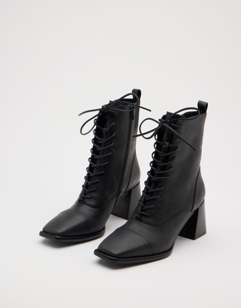 נעלי נשים - Jeffrey Campbell - מגפונים עם עקב WESTLYN - שחור4