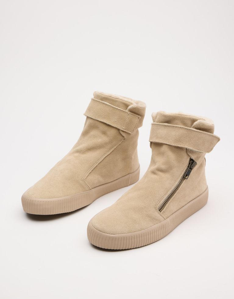 נעלי נשים - Aro - מגפונים עם סקוטש NOELLE - בז'3