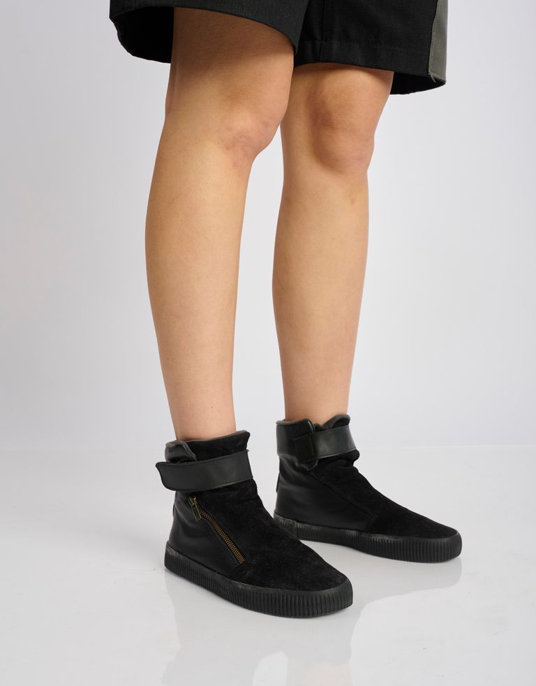 נעלי נשים - Aro - מגפונים עם סקוטש NOELLE - שחור3