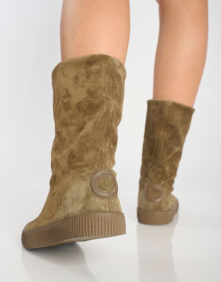 נעלי נשים - Aro - מגפיים עם רוכסן NOELLE - חום4