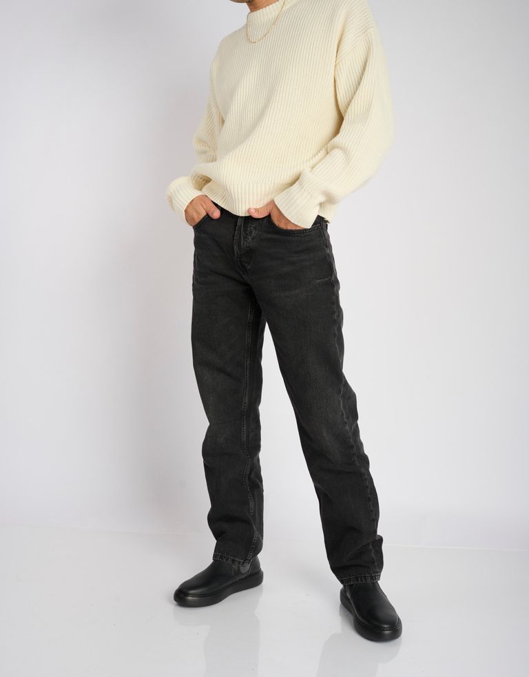 נעלי גברים - Ambitious - מגפי עור ECLIPSE - שחור2