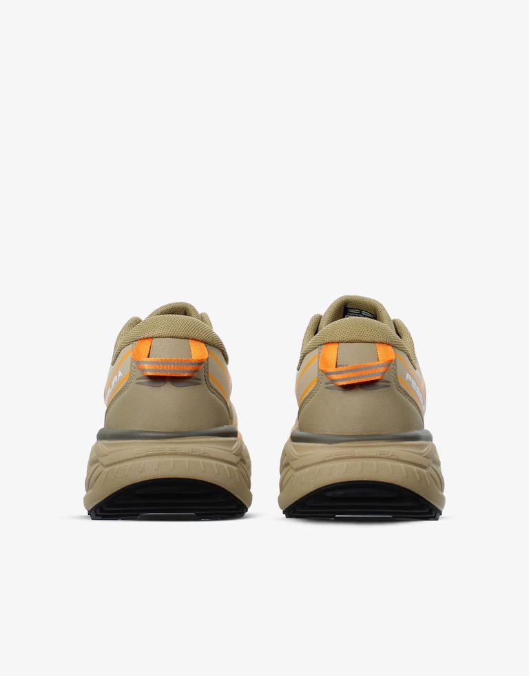 נעלי נשים - Fessura - סניקרס TRAIL SBL - בז'   כתום2