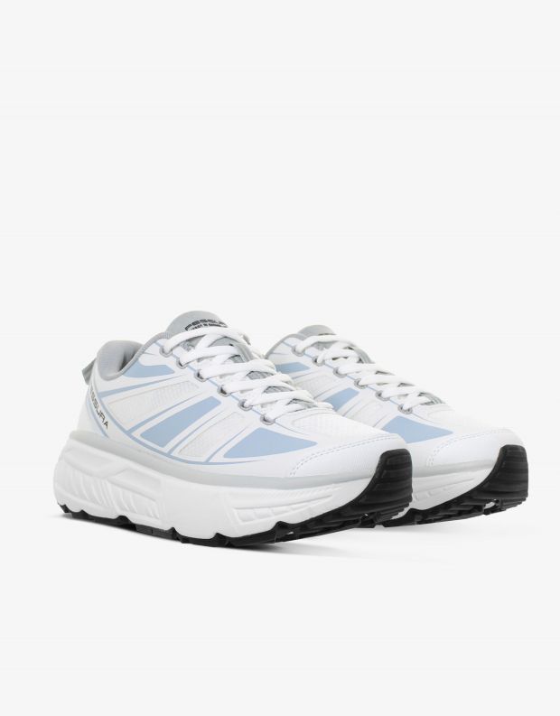 נעלי נשים - Fessura - סניקרס TRAIL SBL - לבן   תכלת