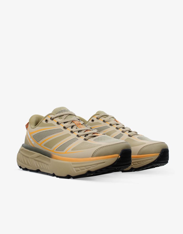 נעלי גברים - Fessura - סניקרס TRAIL - בז'   כתום3