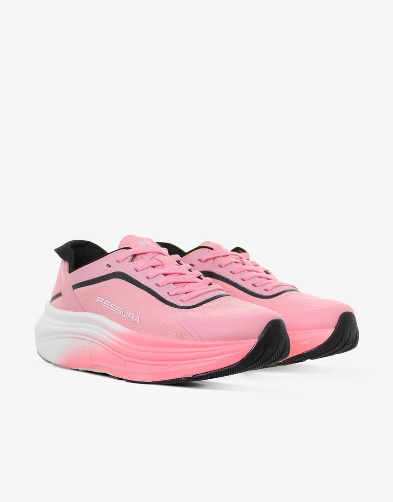 נעלי נשים - Fessura - סניקרס SPEED 3 - ורוד3