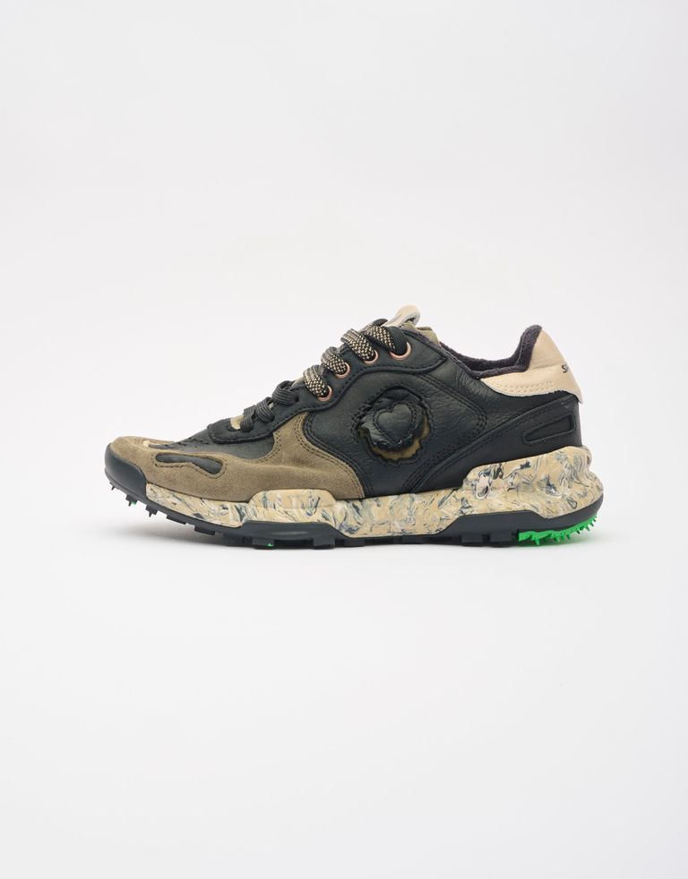 נעלי גברים - Satorisan - סניקרס  CHACRONA PULL UP - שחור4