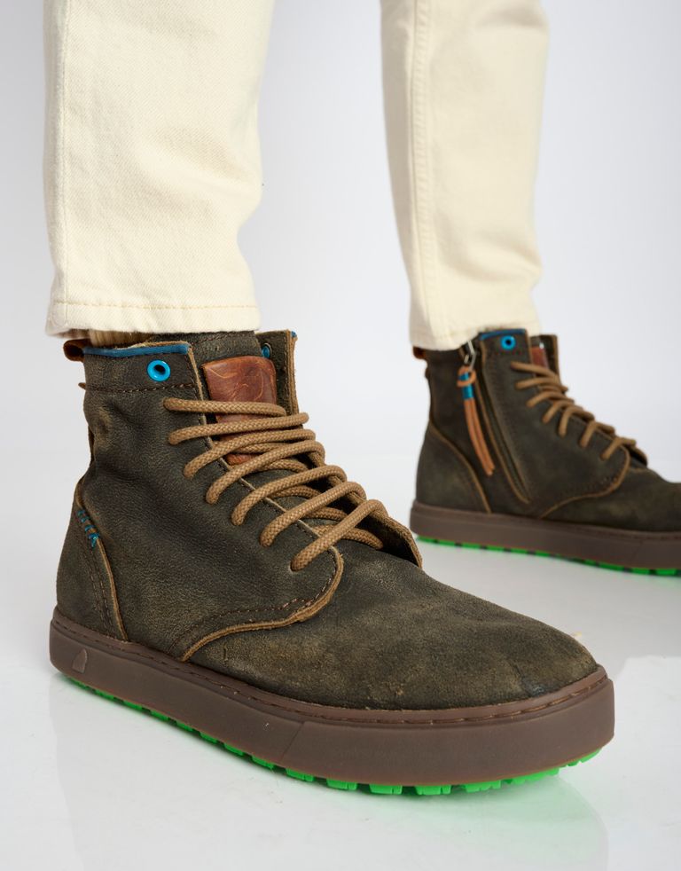 נעלי גברים - Satorisan - נעליים גבוהות HIDA - אבן3