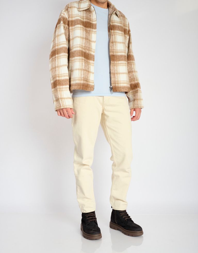 נעלי גברים - Satorisan - מגפונים עם שרוכים UNALOME - חום כהה2