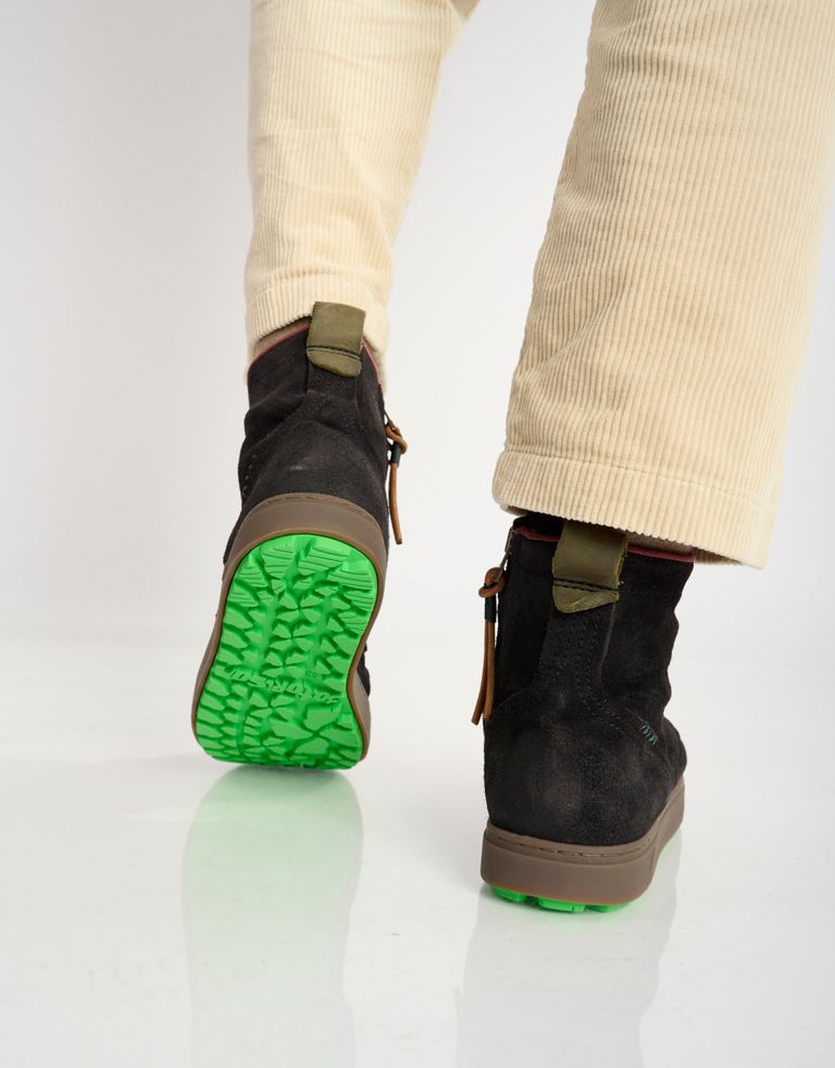 נעלי גברים - Satorisan - נעליים גבוהות HIDA - חום כהה3