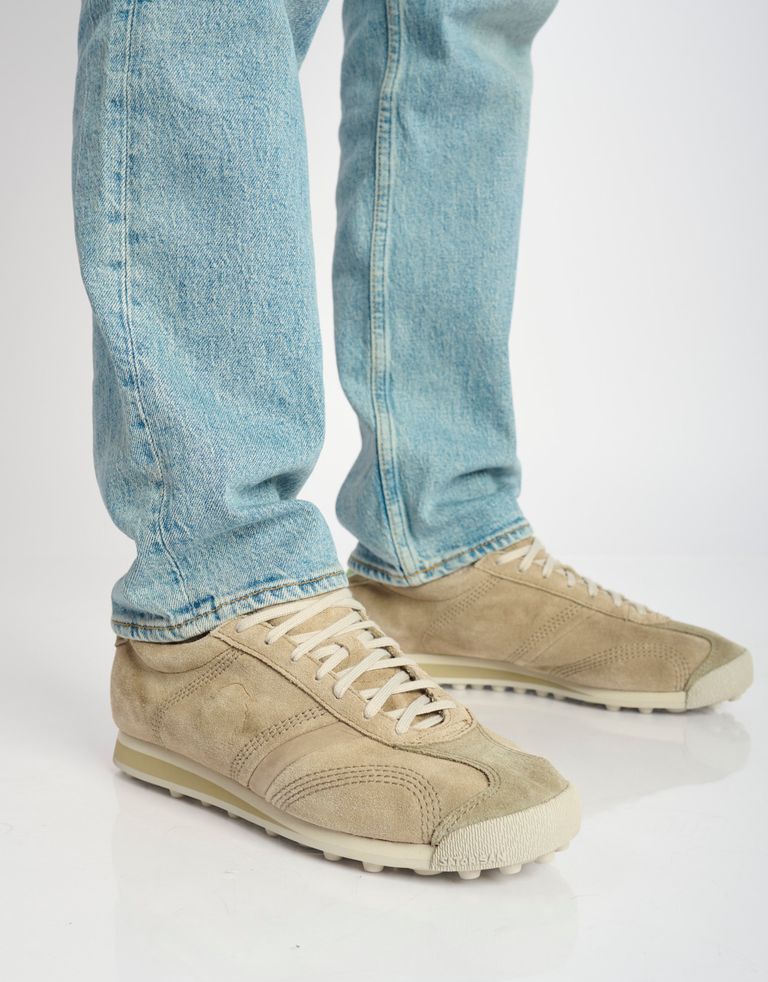 נעלי גברים - Satorisan - סניקרס זמש STARDUST - אפור חום3