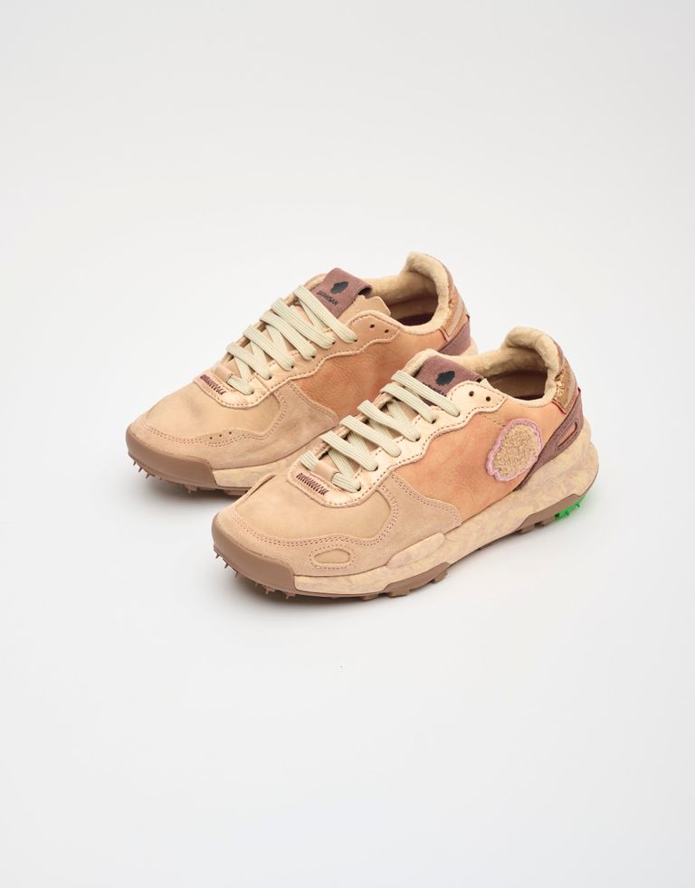 נעלי נשים - Satorisan - סניקרס עור CHACRONA - ורוד2