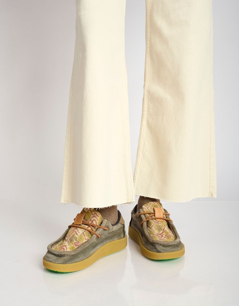 נעלי נשים - Satorisan - מוקסינים  KWAHU FANTASY - חאקי2