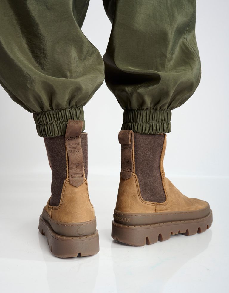 נעלי נשים - Satorisan - מגפונים UNALOME ELASTIC - חום4