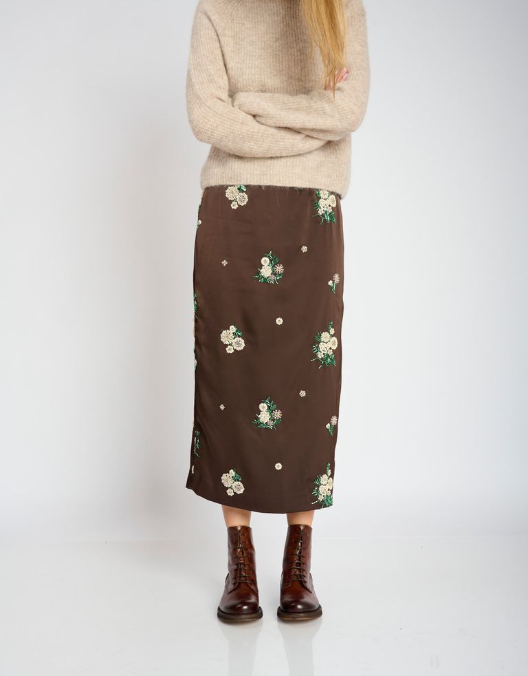 נעלי נשים - Felmini - מגפונים עם שרוכים COOPER - חום כהה2