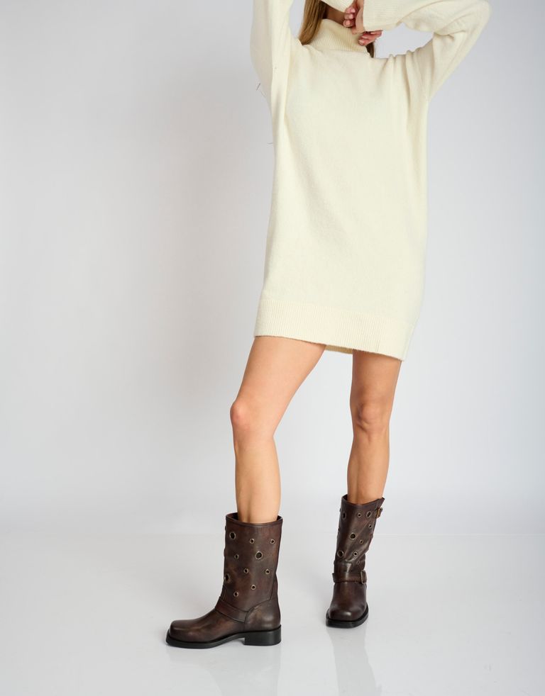 נעלי נשים - Felmini - מגפיים ELMA - חום כהה3