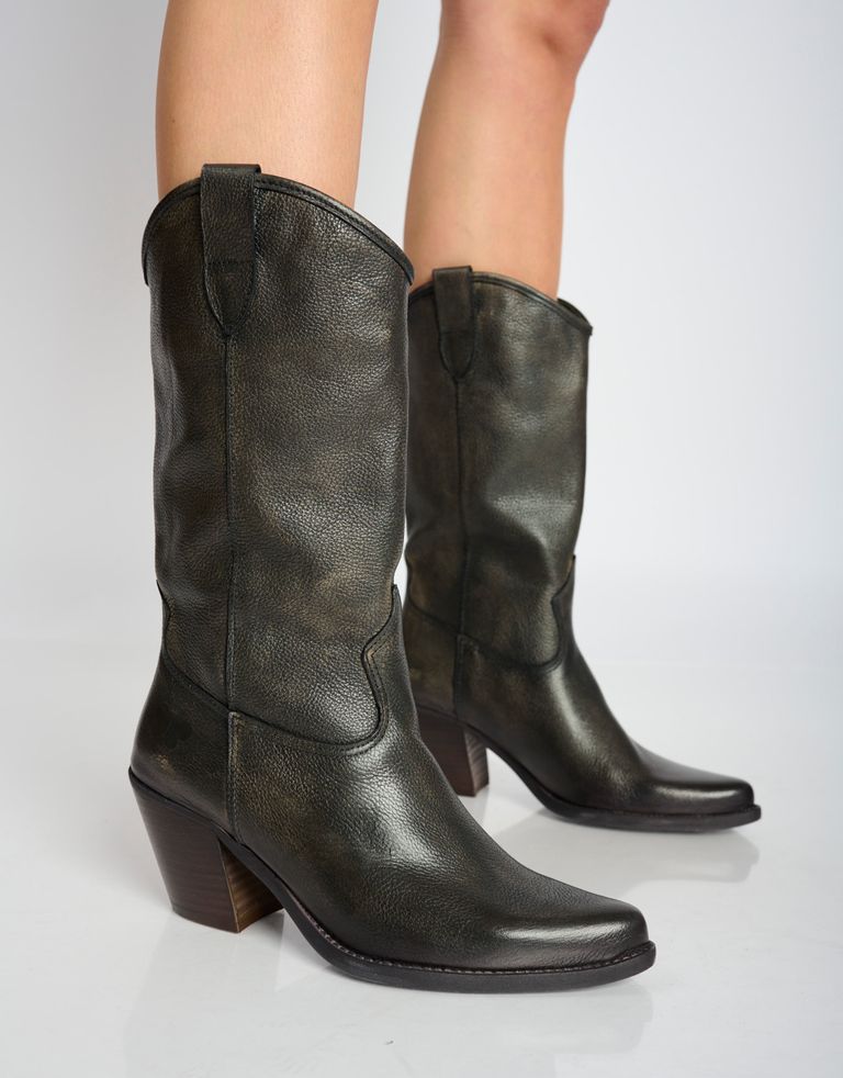 נעלי נשים - Felmini - מגפי בוקרים LAREDO - שחור מיוחד3