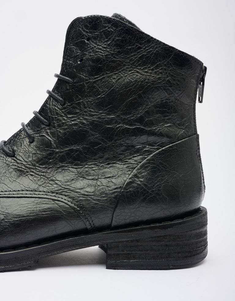 נעלי נשים - Felmini - מגפונים עם שרוכים COOPER - שחור3