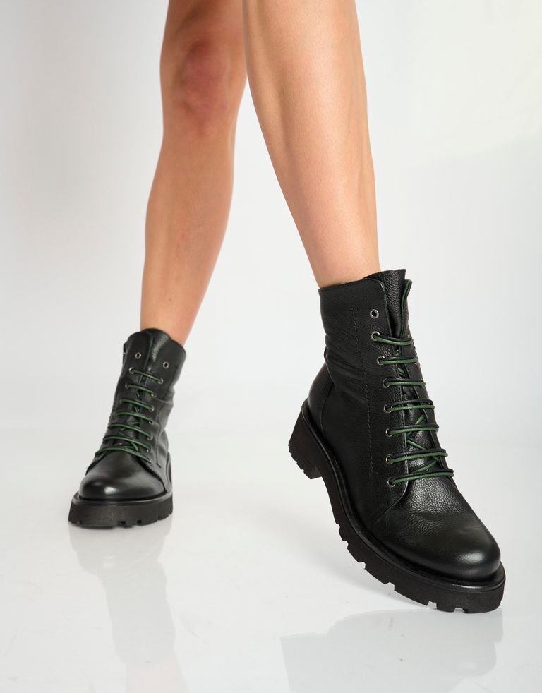 נעלי נשים - Felmini - מגפונים עם שרוכים NADIR - שחור3