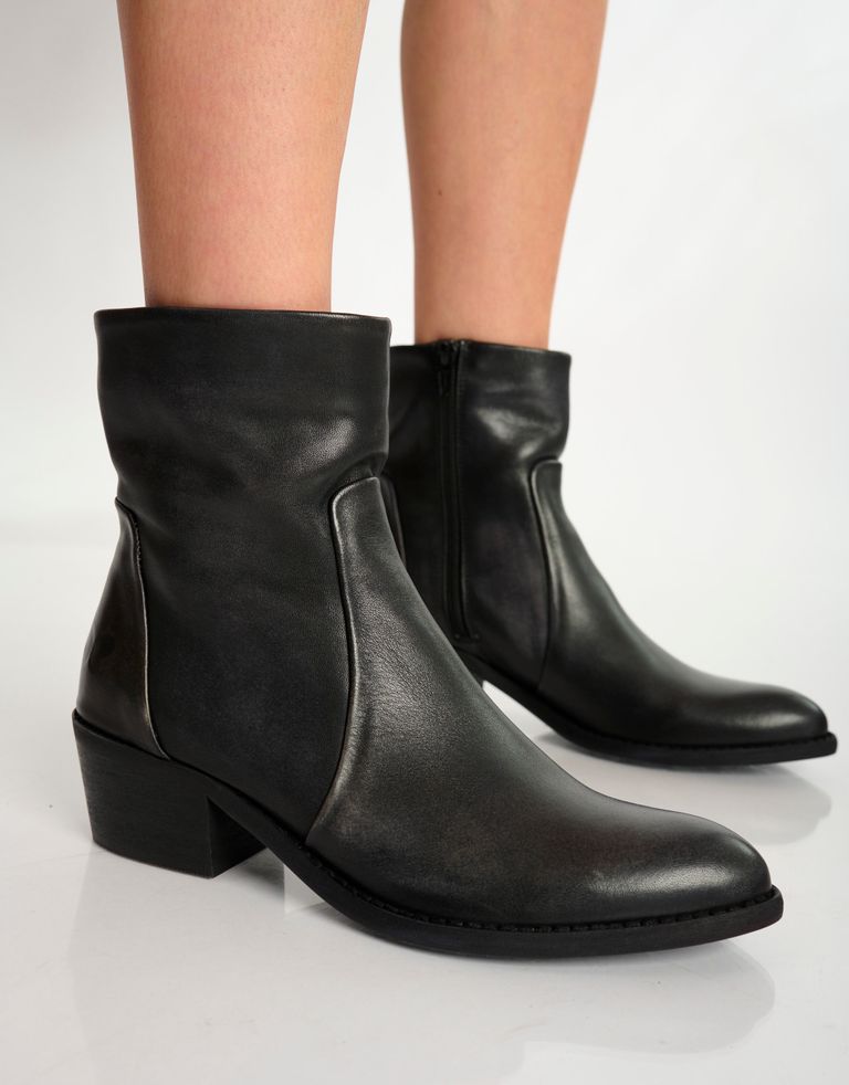 נעלי נשים - Felmini - מגפוני עור RUBI - שחור מיוחד3