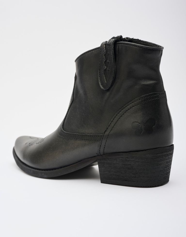 נעלי נשים - Felmini - מגפוני בוקרים WEST - שחור מיוחד3