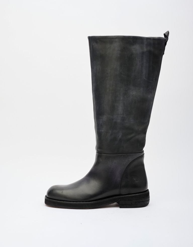 נעלי נשים - Felmini - מגפי עור CATRIN - שחור4