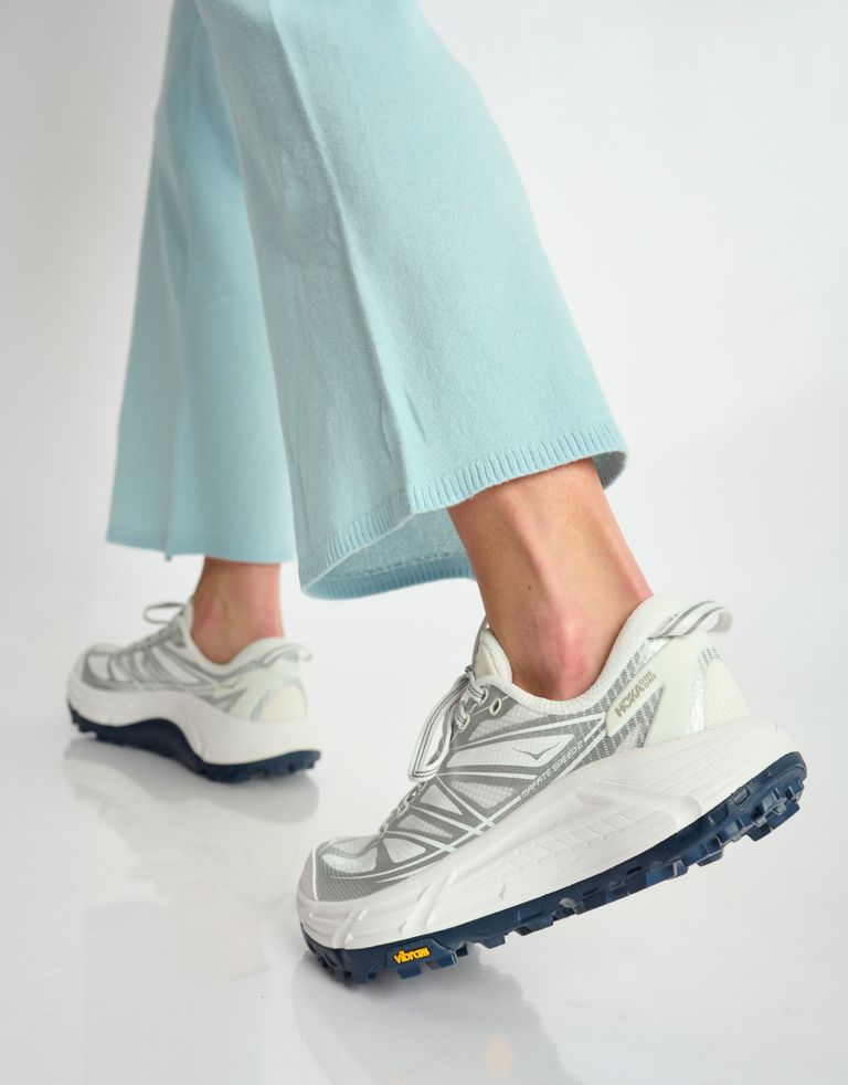 נעלי נשים - Hoka - סניקרס MAFATE SPEED 2 - לבן   כסף1