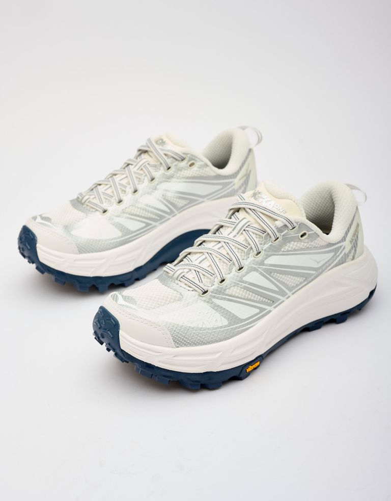 נעלי נשים - Hoka - סניקרס MAFATE SPEED 2 - לבן   כסף2