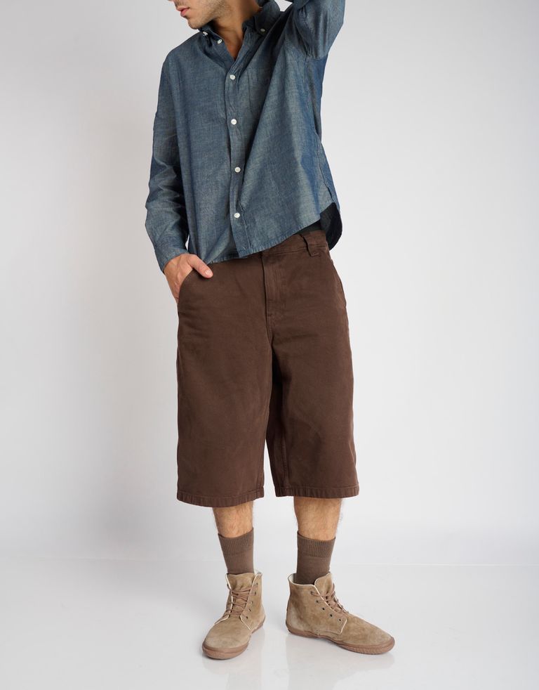 נעלי גברים - Aro - נעליים גבוהות מזמש WILLY - חום בהיר2