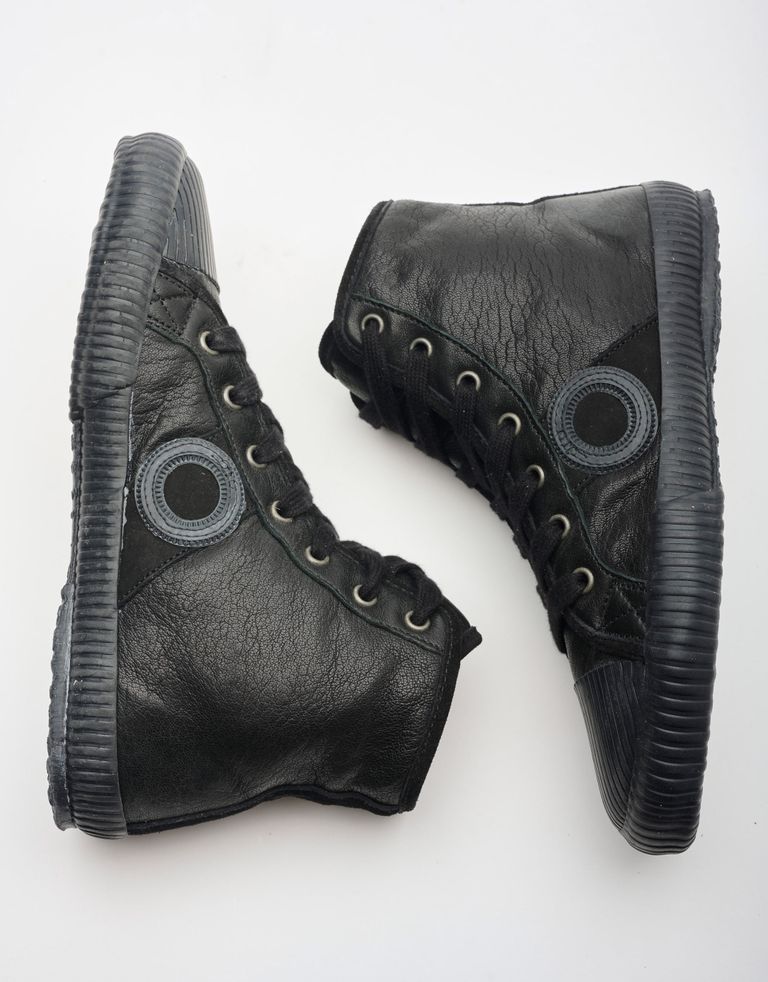 נעלי גברים - Aro - סניקרס גבוהות CHARLIE - שחור3