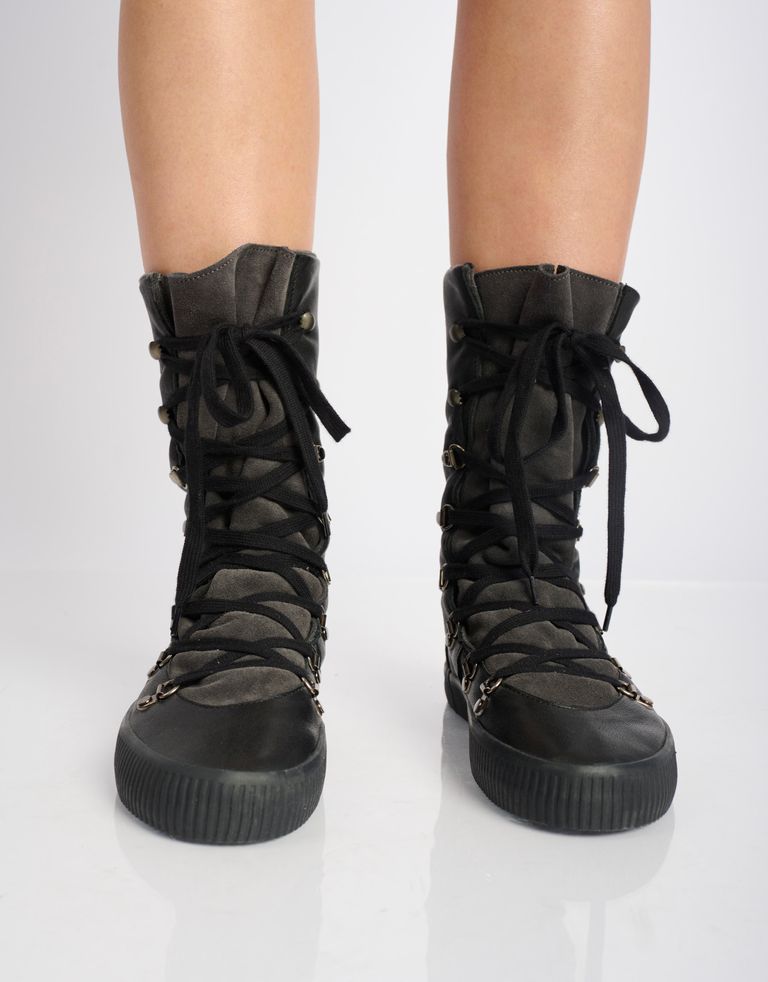 נעלי נשים - Aro - מגפיים עם שרוכים NOELLE - שחור3