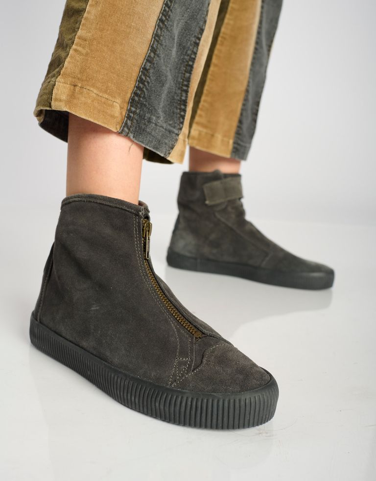 נעלי נשים - Aro - מגפונים עם רוכסן NOELLE - אפור3