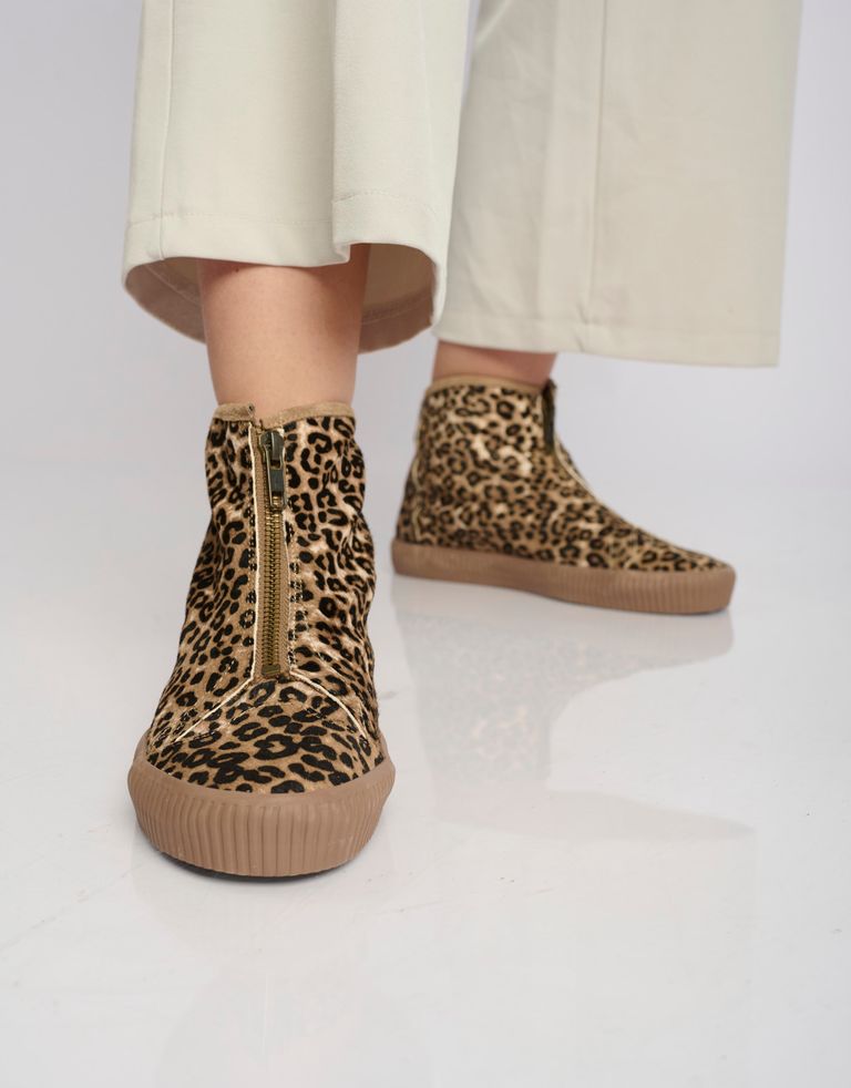 נעלי נשים - Aro - מגפונים עם והדפס  NOELLE - נמר3