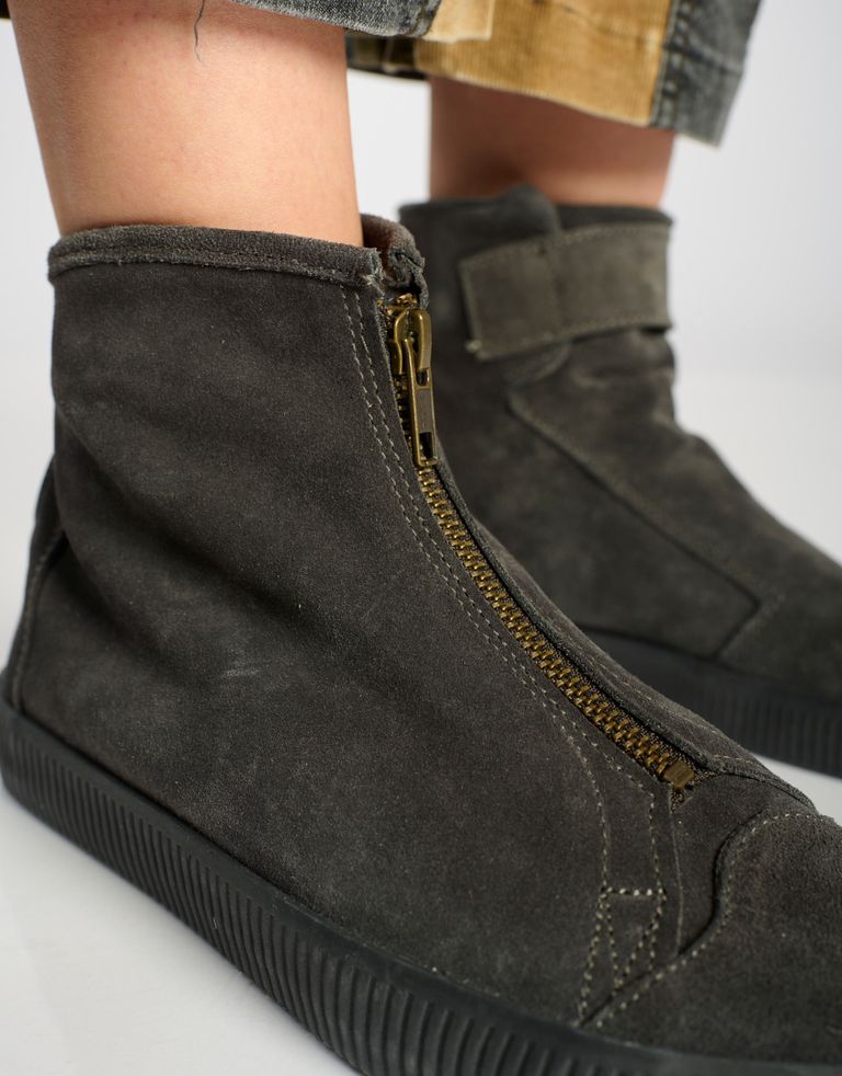 נעלי נשים - Aro - מגפונים עם רוכסן NOELLE - אפור4