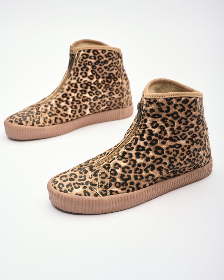 נעלי נשים - Aro - מגפונים עם והדפס  NOELLE - נמר4