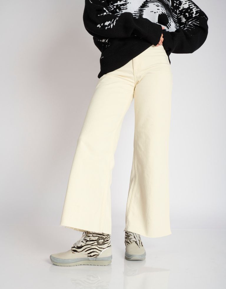 נעלי נשים - Aro - סניקרס גבוהות עם הדפס JAQ - זברה2