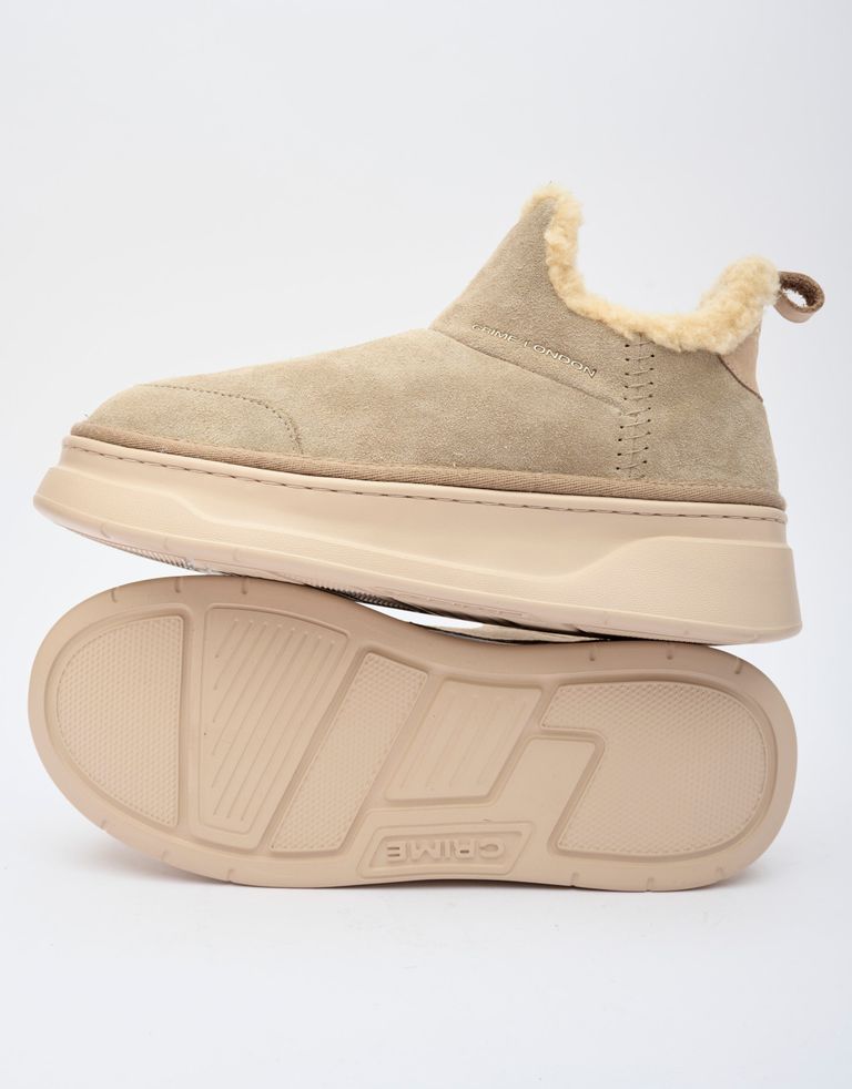 נעלי נשים - Crime London - מגפונים ABBEY - אפור1