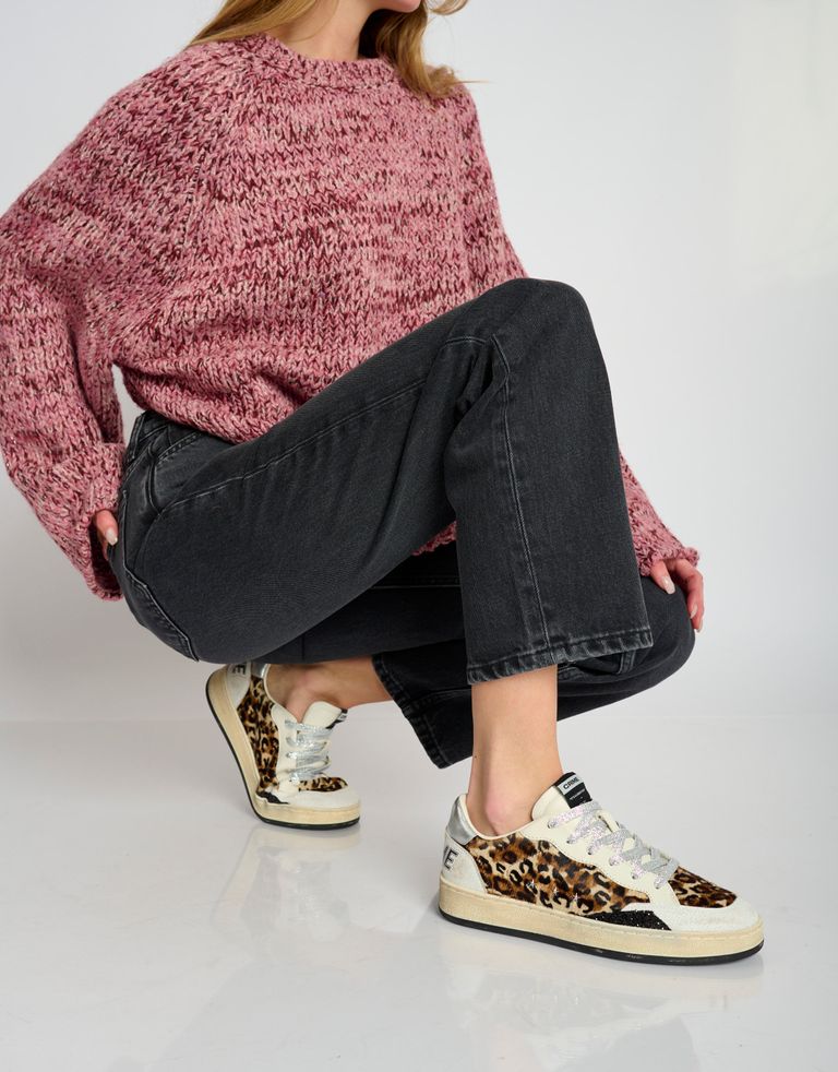 נעלי נשים - Crime London - סניקרס IGGY - נמר1