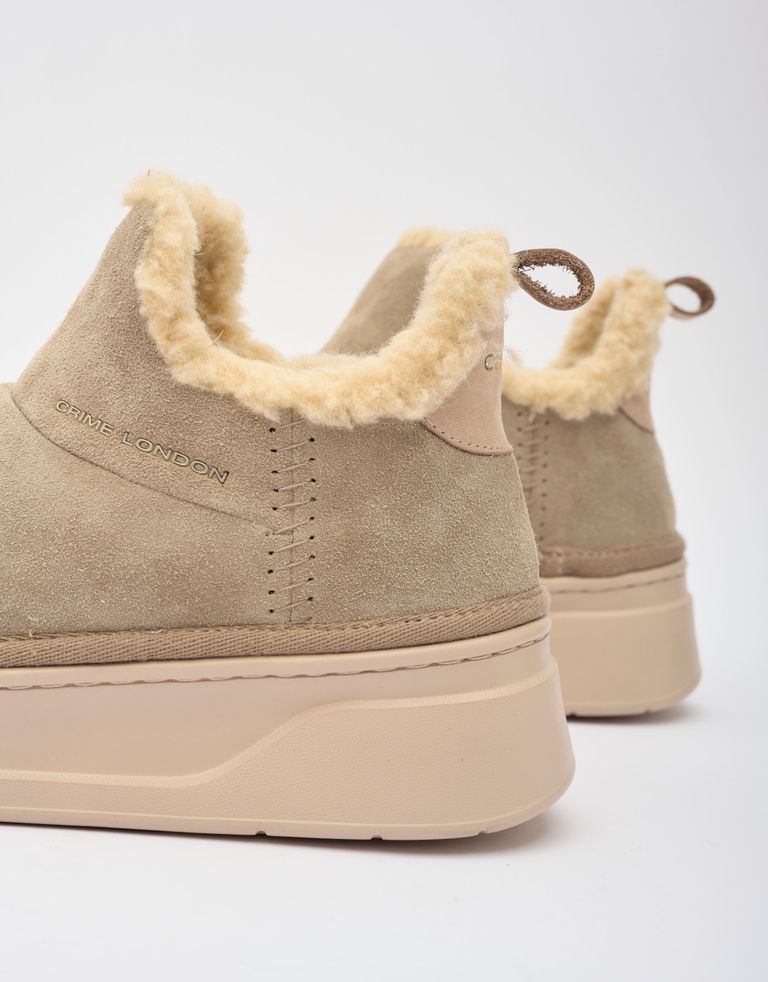 נעלי נשים - Crime London - מגפונים ABBEY - אפור3