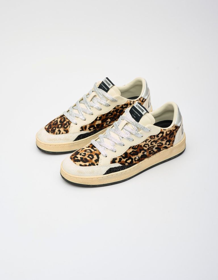 נעלי נשים - Crime London - סניקרס IGGY - נמר2